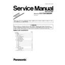 Panasonic KX-TDA100DRP (serv.man3) Service Manual / Supplement