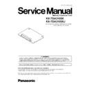 Panasonic KX-TDA3105X, KX-TDA3105XJ Service Manual