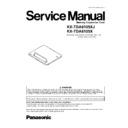 kx-tda6105xj, kx-tda6105x service manual
