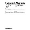 Panasonic KX-TDA6175 Service Manual / Supplement