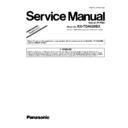 Panasonic KX-TDA620BX (serv.man3) Service Manual / Supplement