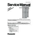 Panasonic KX-TES824RU, KX-TEM824RU, KX-TE82461X, KX-TE82474X, KX-TE82480X, KX-TE82483X, KX-TE82491X, KX-TE82492X, KX-TE82493X, KX-A227X (serv.man2) Service Manual Supplement