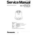 kx-ts700e-b service manual