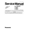 Panasonic KX-TVM50BX, KX-TVM502X, KX-TVM524X, KX-TVM594X, KX-TVM296X (serv.man4) Service Manual Supplement