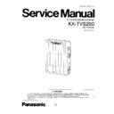 kx-tvs200, kx-tvs204 service manual