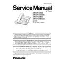 Panasonic KX-UT113RU, KX-UT113RU-B, KX-UT123RU, KX-UT123RU-B (serv.man3) Service Manual