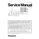 kx-ut133ru, kx-ut133ru-b, kx-ut136ru, kx-ut136ru-b (serv.man3) service manual