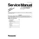 Panasonic KX-VC500CX Service Manual / Supplement