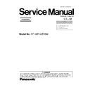 Panasonic CF-18FHAZCBM Simplified Service Manual
