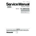 Panasonic CF-19MHRAXZZ Simplified Service Manual