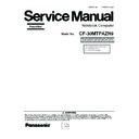 Panasonic CF-30MTPAZN9 Simplified Service Manual