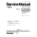 Panasonic CF-31CTAAXQ9, CF-31CTAAXF9 Simplified Service Manual