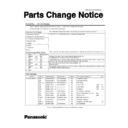 Panasonic CF-52 (serv.man5) Service Manual / Parts change notice