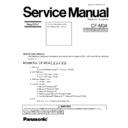 Panasonic CF-M34 (serv.man3) Simplified Service Manual