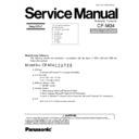 Panasonic CF-M34 (serv.man5) Simplified Service Manual
