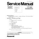 Panasonic CF-M34 (serv.man6) Simplified Service Manual