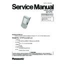 Panasonic CF-P1 Service Manual