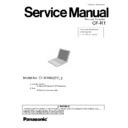 Panasonic CF-R1 (serv.man2) Service Manual