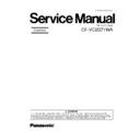 cf-vcb371wa simplified service manual