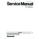 cf-vdm293u service manual
