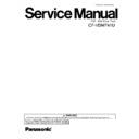 cf-vdm741u service manual