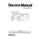 Panasonic CF-VDRRT1M Service Manual