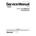 cf-veb081au simplified service manual