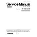 Panasonic CF-WEB184BE Simplified Service Manual