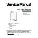 fz-a1bdaaxxm, fz-a1bdaaee9, fz-a1bdaaze9 service manual