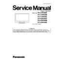 Panasonic TH-37PV80P, TH-37PX80B, TH-37PX80E, TH-42PV80P, TH-42PX80B, TH-42PX80E Service Manual