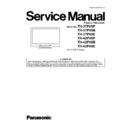 Panasonic TH-37PV8P, TH-37PX8B, TH-37PX8E, TH-42PV8P, TH-42PX8B, TH-42PX8E Service Manual
