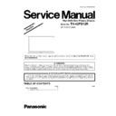 Panasonic TH-42PD12R Simplified Service Manual