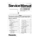 Panasonic TH-42PH11EK, TH-42PH11ES Service Manual