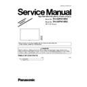 Panasonic TH-50PH11RK, TH-50PH11RS Simplified Service Manual