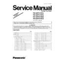 Panasonic TH-50PV70FA, TH-50PV70PA, TH-50PX70BA, TH-50PX70EA Simplified Service Manual