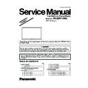 Panasonic TH-58PF11RK Simplified Service Manual
