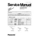 Panasonic TH-65PHD7WK Simplified Service Manual
