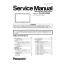 th-85vx200w service manual