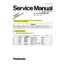th-r42el8k service manual / other