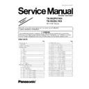 Panasonic TH-R42PV7KH, TH-R42EL7KS Simplified Service Manual