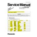 Panasonic TH-R42PY8SR Service Manual / Other