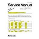 Panasonic TH-R50PV8HR Service Manual / Other