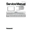 Panasonic TX-P42G20E, TX-P42G20ES, TX-PF42G20S, TX-PR42G20 Service Manual