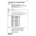 Panasonic TX-PR50G20 Service Manual / Other