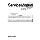 tx-pr50vt20 service manual