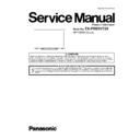 Panasonic TX-PR65VT20 Service Manual
