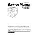 Panasonic DP-1510P, DP-1810P, DP-1810F, DP-2010E Service Manual