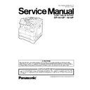 Panasonic DP-1510P, DP-1810P Service Manual