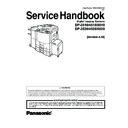 Panasonic DP-3510, DP-3520, DP-4510, DP-4520, DP-6010, DP-6020 (serv.man2) Service Manual / Other