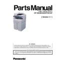 Panasonic DP-8020E, DP-8020P, DP-8016P Service Manual / Other